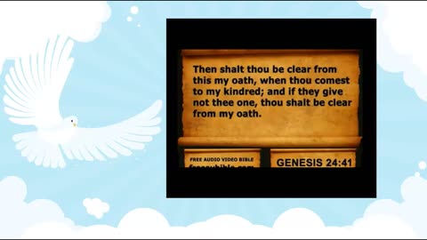 Audio Bible with KJV text Genesis Chapter 24