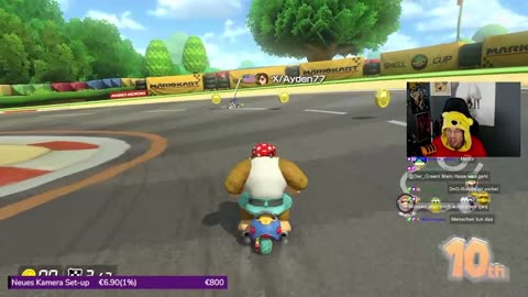 I trolled nickschmiiid (Mario Kart 8 Deluxe)