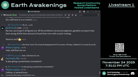 Earth Awakenings - Livestream 1 - #4169