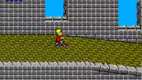 Master System Longplay 190 The Simpsons - Bart vs the World