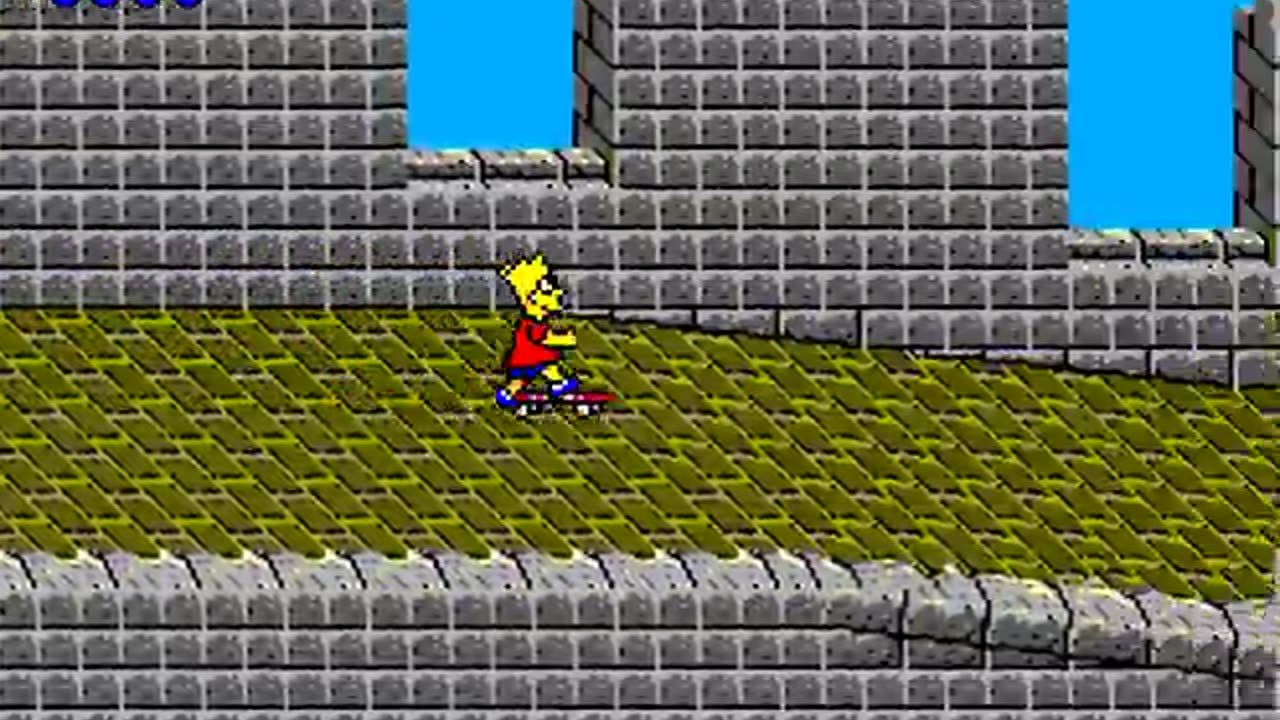 Master System Longplay 190 The Simpsons - Bart vs the World