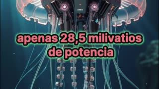 La medusa biónica de China que espía bajo el agua.