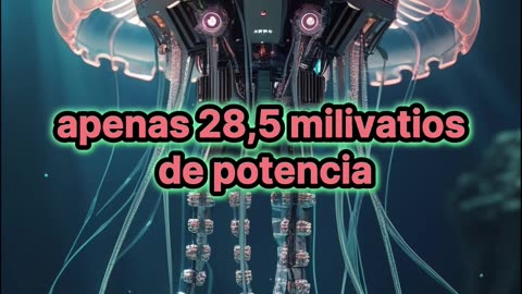 La medusa biónica de China que espía bajo el agua.