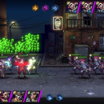 Battle Night: Cyberpunk: 16/1 gameplay (Blood Sucking Team)