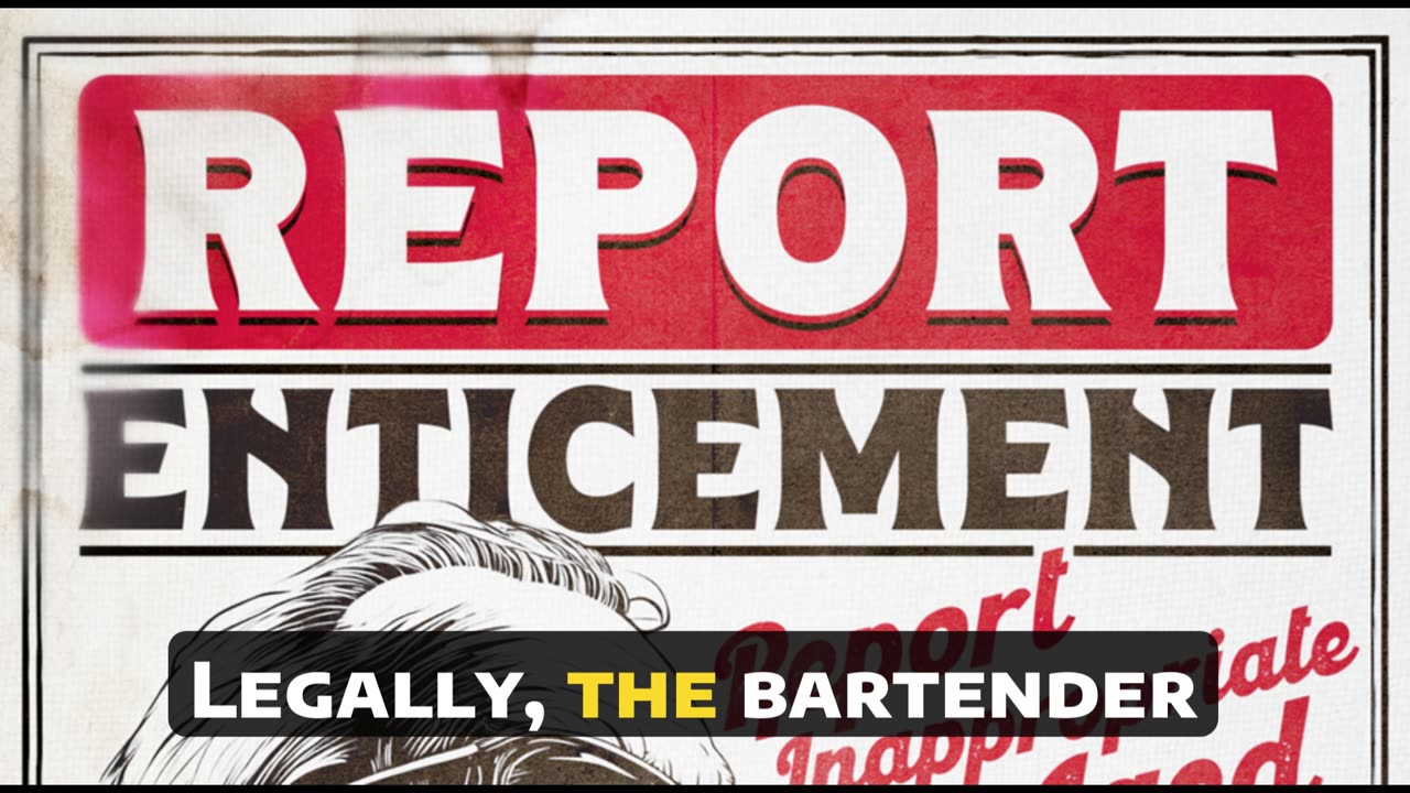 Prosecutor Bible Study: Report Enticement Poster