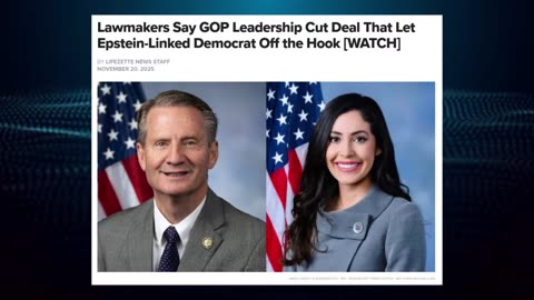 GOP Leaders Cut Deal with Dems to Let Epstein Linked Democrat Off The Hook