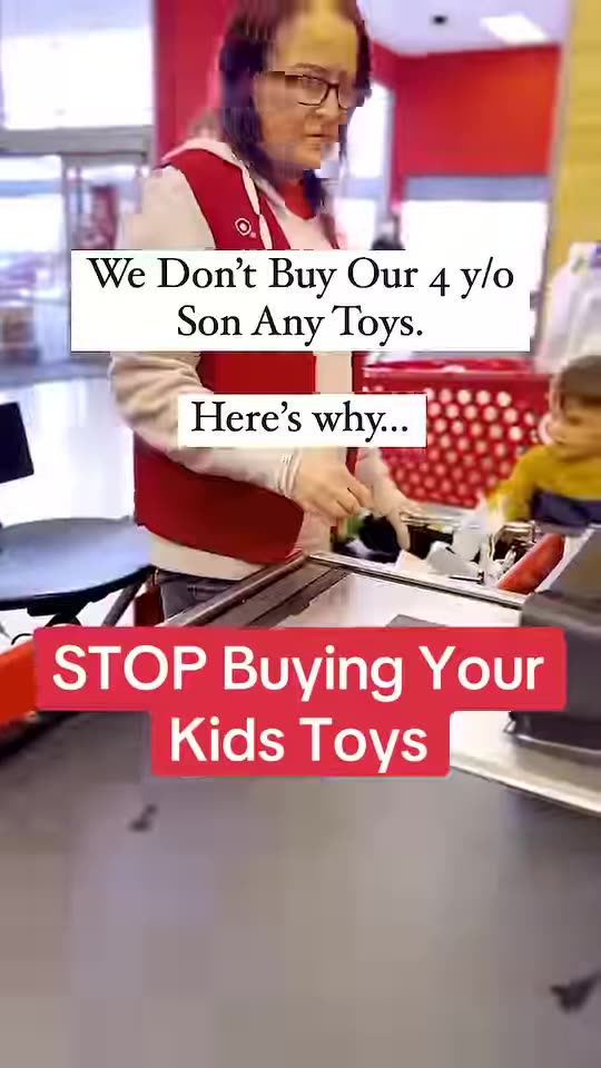 Stop buying kids toys