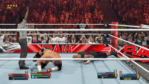 Thrasher and Mosh VS Mark Coffey and Joe Coffey Raw S 1 E 93
