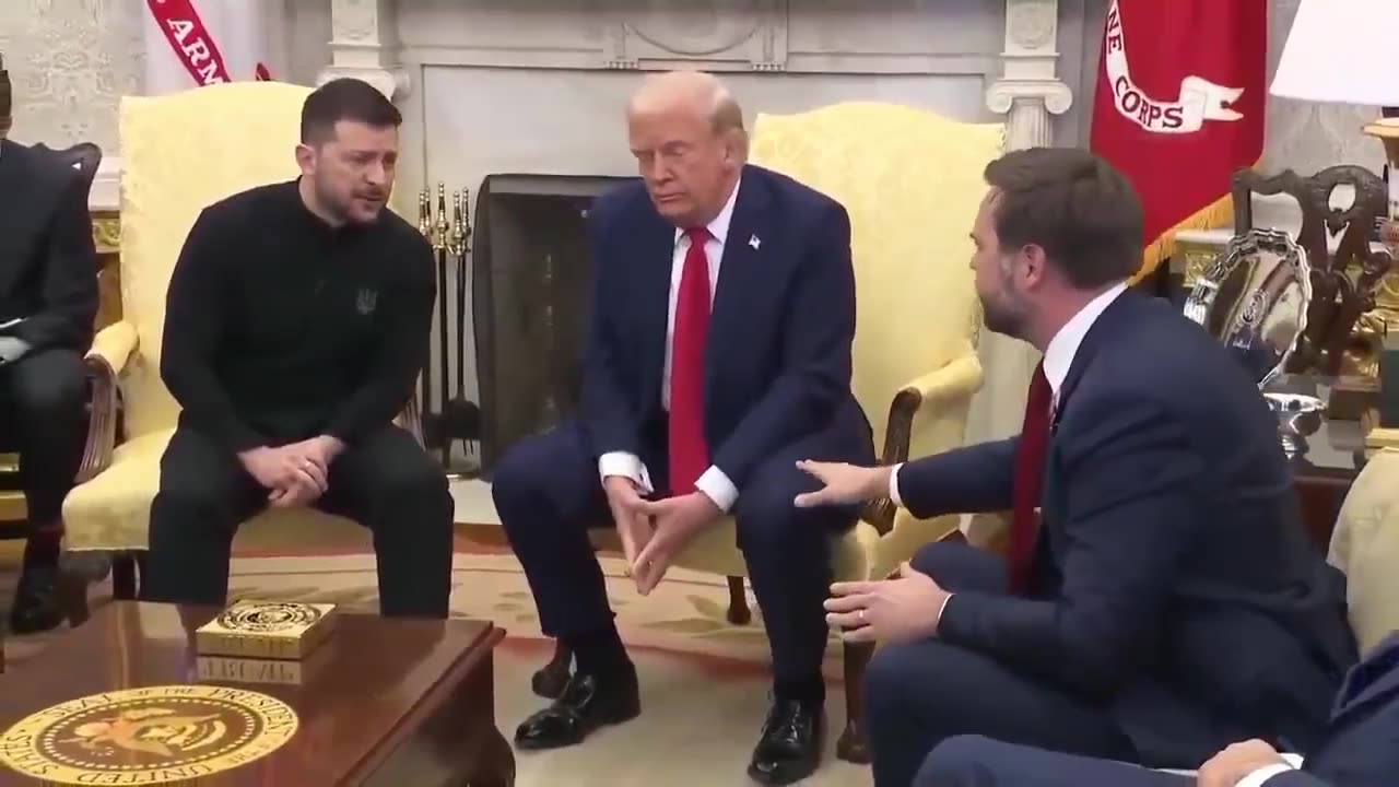 MUST WATCH: Trump, Vance, and Zelensky get in heated