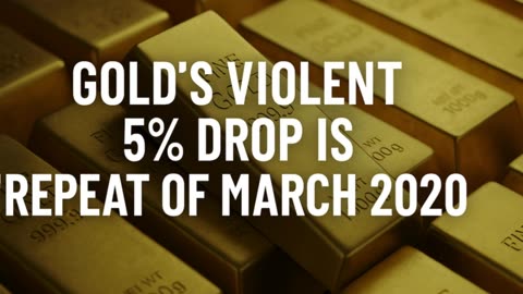 💥 Danielle DiMartino Booth: Gold’s Violent 5% Drop Is a ‘Repeat of March 2020’ 💰