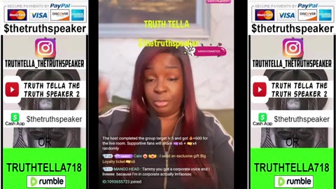 TAMMY PEAY GOING IN THIS MORNING ON LADYBEE, LORD FRIEZA & A FEW OTHERS