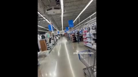 Empty Wallmart in Bakersfield CA ! WOW! Why???