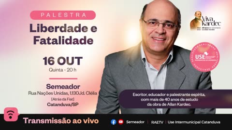 Liberdade e Fatalidade - Palestra com Cosme Massi