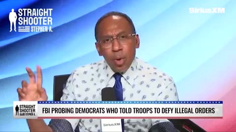 Stephen A. Smith Goes Nuclear on Mark Kelly for Telling Military to Disobey Trump