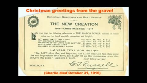 Kingdom Melody: The Watchtower serves the devil eight days a Week