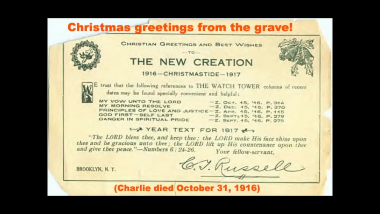 Kingdom Melody: The Watchtower serves the devil eight days a Week