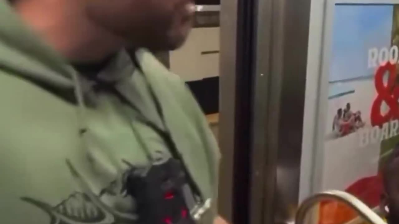 Holy shit! This is New York City. No ID, doesn't identify himself, trying to kidnap a passenger.😳