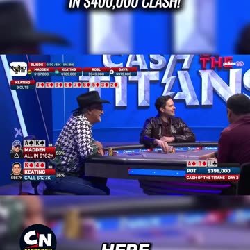 400K POT AND KEATING LOSES HIS MIND