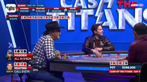 400K POT AND KEATING LOSES HIS MIND