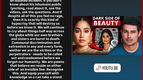 Thumbnail War! Janhvi Kapoor vs Dhruv Rathee Sparks Social Media Storm