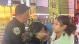 Watch as Biden’s newcomers from Venezuela show no respect for the NYPD.