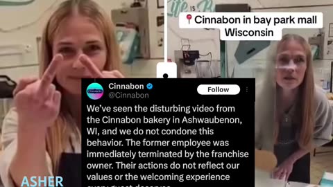 Cinnabon fire's employee after Somalian couple sexually harass her for not wearing a hijab