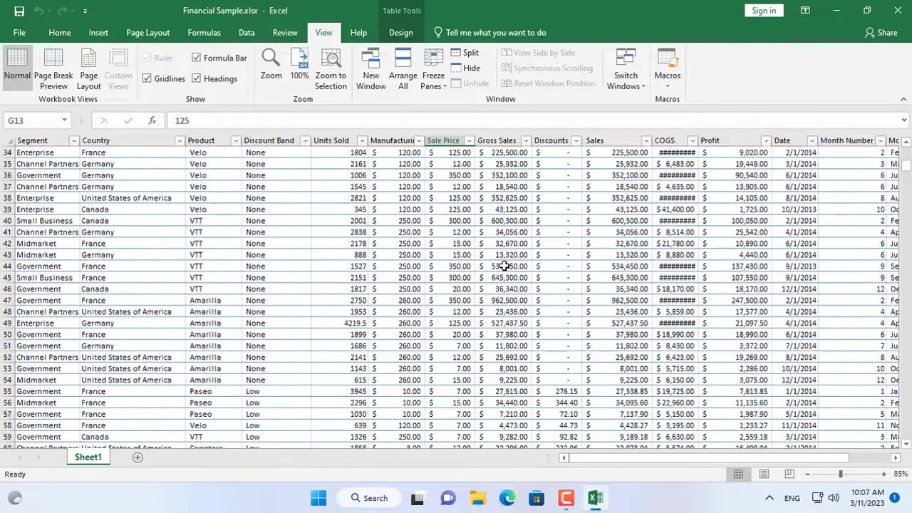 Excel Data not Showing - How to fix it
