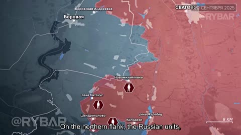 🇷🇺 🏹 🎣 Rybar’s Analysis: Battles for Shandrigolovo and Yampol