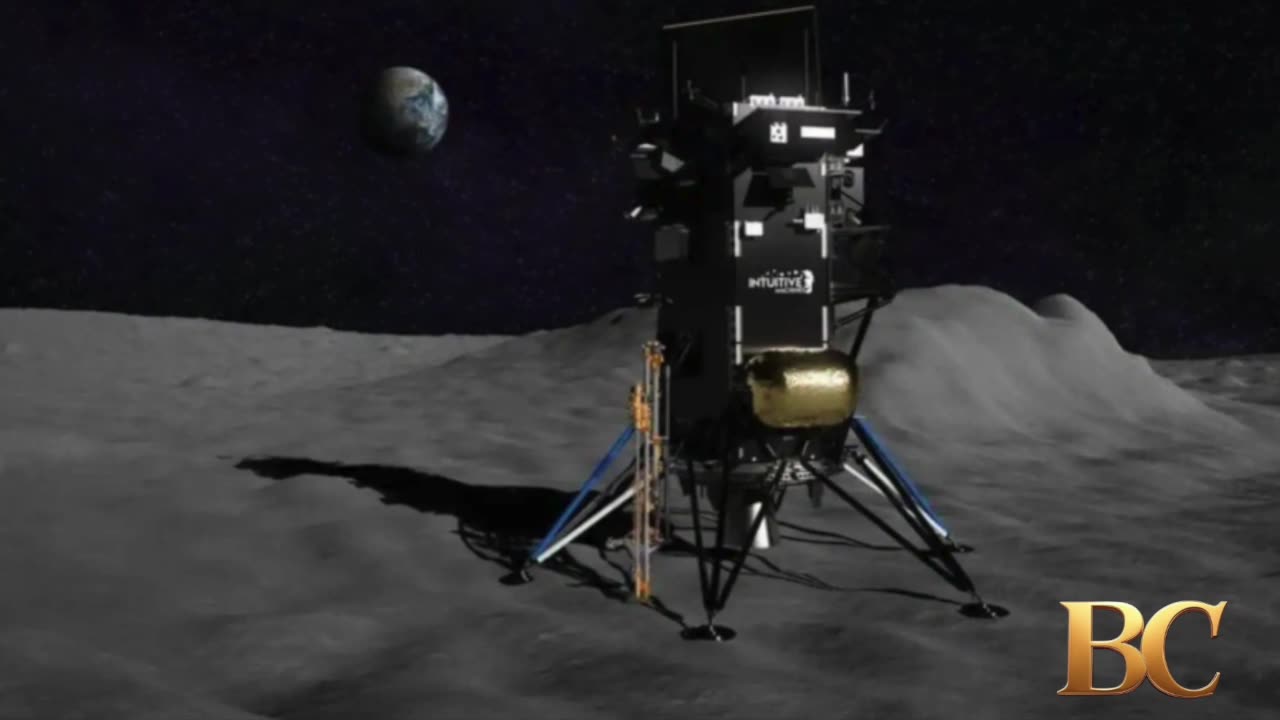 A new lunar lander is set to launch to the moon’s south pole this week