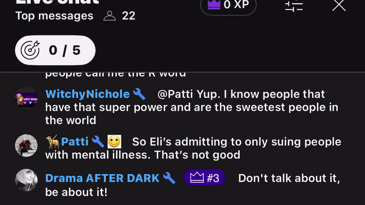 Tami is clearly drunk or on pills