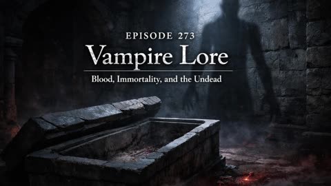 Vampire Lore Origins | Blood, Immortality, and the Undead (Ep. 273)
