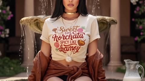 Sweet like horchata, spicy like chamoy... just like me #horchata #chamoy