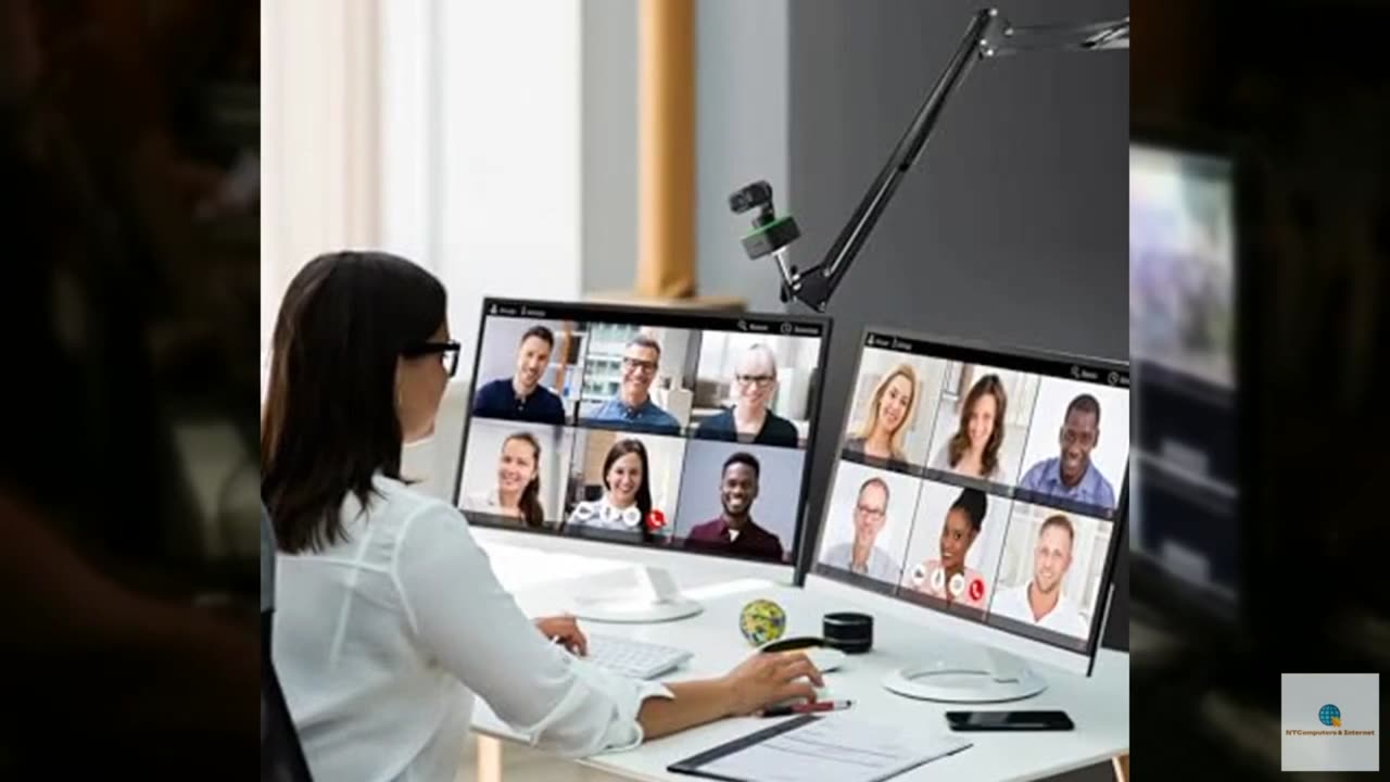 Link-2C Webcam Wall-Mount Holder Stand Compatible with Insta360 Link 2 / Link 2C