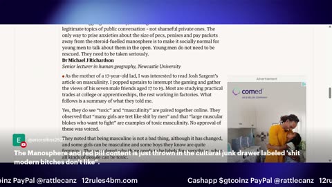 Another Manosphere Hit Piece....