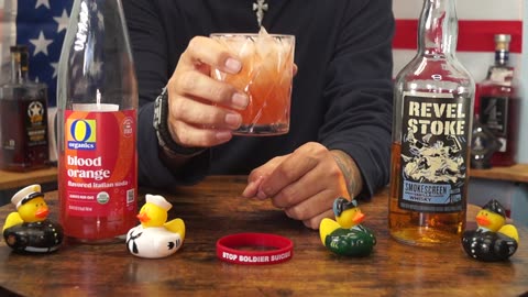 Jerald Golley - Revel Stoke Vanilla Whiskey & Organics Blood Orange Soda