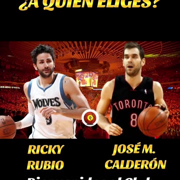 RICKY RUBIO VS JOSÉ M. CALDERÓN