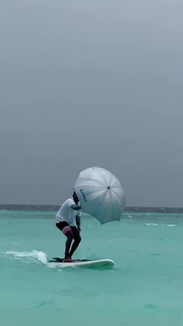 Surfing With Mary Poppins Energy