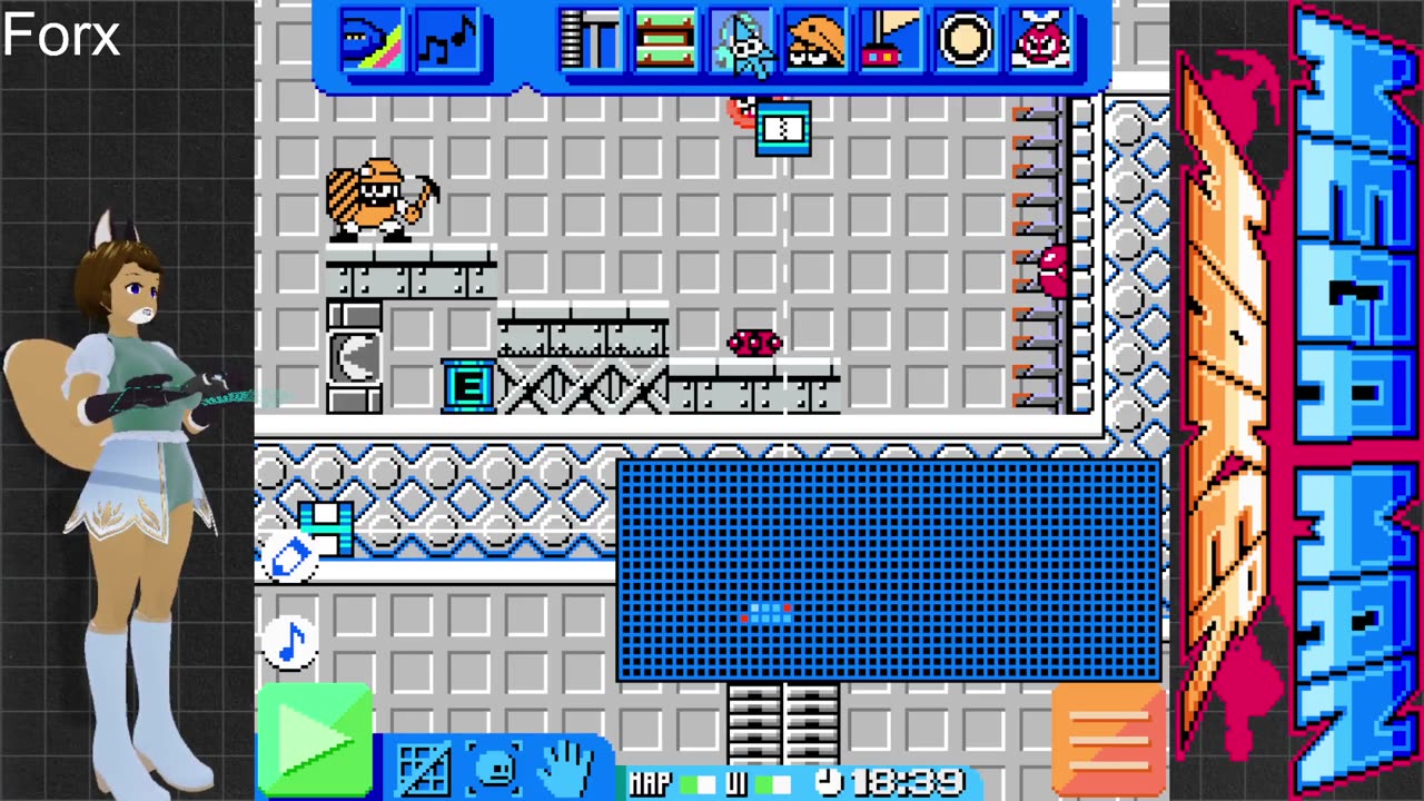 Undergroudn Facility 1: Mega Man Maker