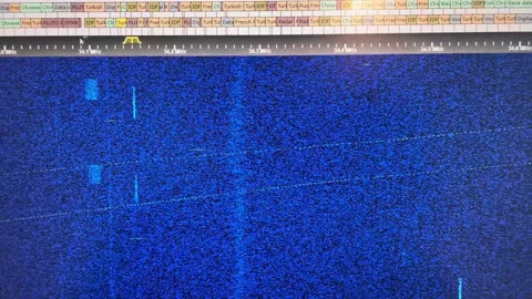 27.540 Data Burst Transmissions (with QRM from 27.540 USB) Via G8JNJ SDR 11 21 24