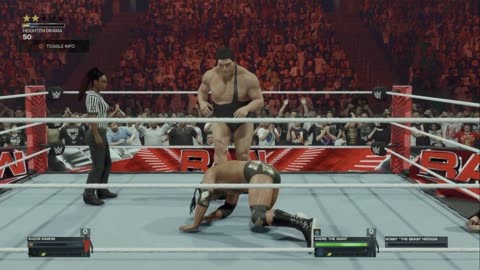 wwe 2k24 universe mode Raw Razor Ramon VS Andre The Giant S 1 E 6