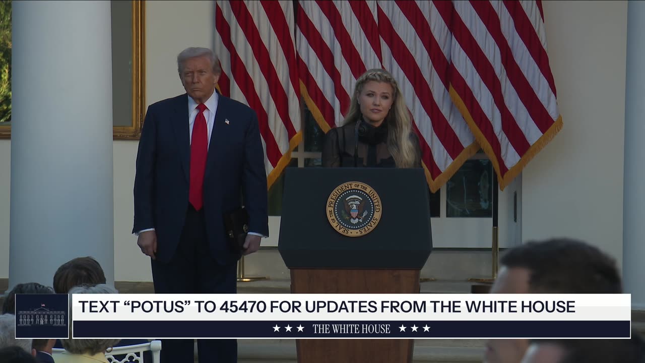 Charlie Kirk Receives Medal of Freedom at White House 10.14.2025