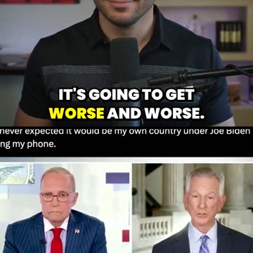 Senator STUNNED After Biden’s FBI TAPS His Phone for Supporting Trump