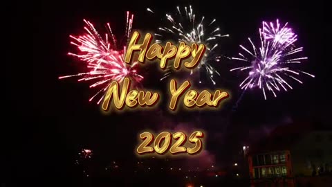 Happy New Year 2025 Songs | Fireworks | New Year celebration with Music