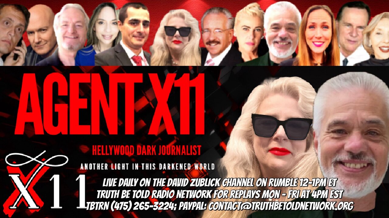 Agent X-11 Show: Guest: Kevin Gallagher From Truth Be Told Radio Network.