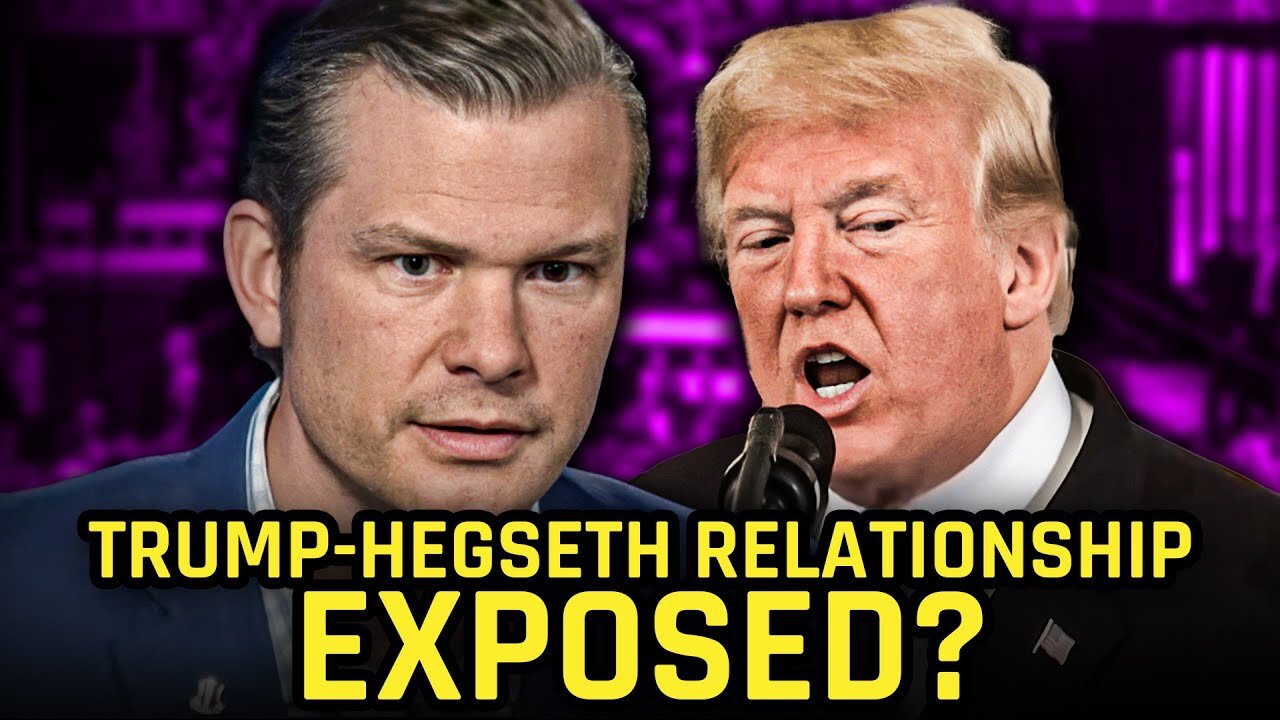 Does Pete Hegseth Have Dirt On Donald Trump?