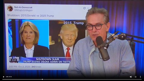 Trump VS Trump on government shutdown▮The Jimmy Dore Show