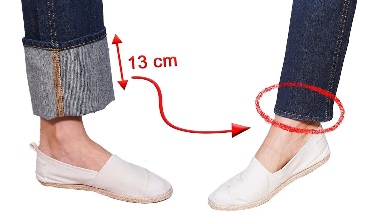 Quick and Easy Way to Hem Jeans in 5 Minutes Using Original Hem!