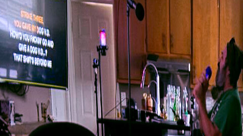 RATED R - YOURS TRULY COVERING STEEL PANTHER'S 10 STRIKES YOUR OUT KARAOKE