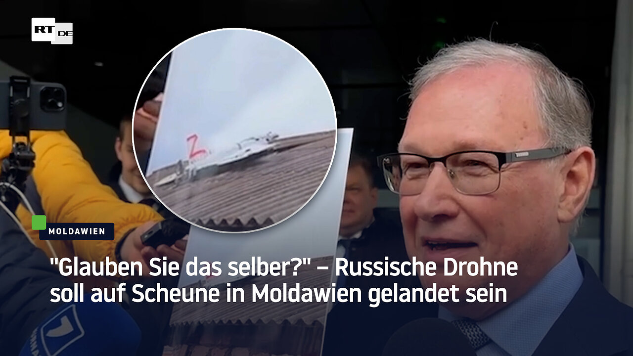 Moldawien: "Glauben Sie das selber?" – Russische Drohne soll auf Scheune gelandet sein