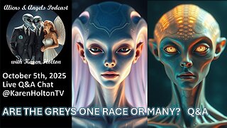 Aliens & Angels Live Podcast, October 5th, 2025 – Q&A Live Chat